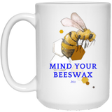 Mug-Mind Your Beeswax Mug-White 15oz
