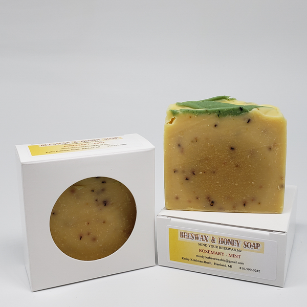 Honey Soap Bar of Suds - Rosemary Mint