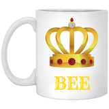 Mug-Queen Bee Mug-White 11oz